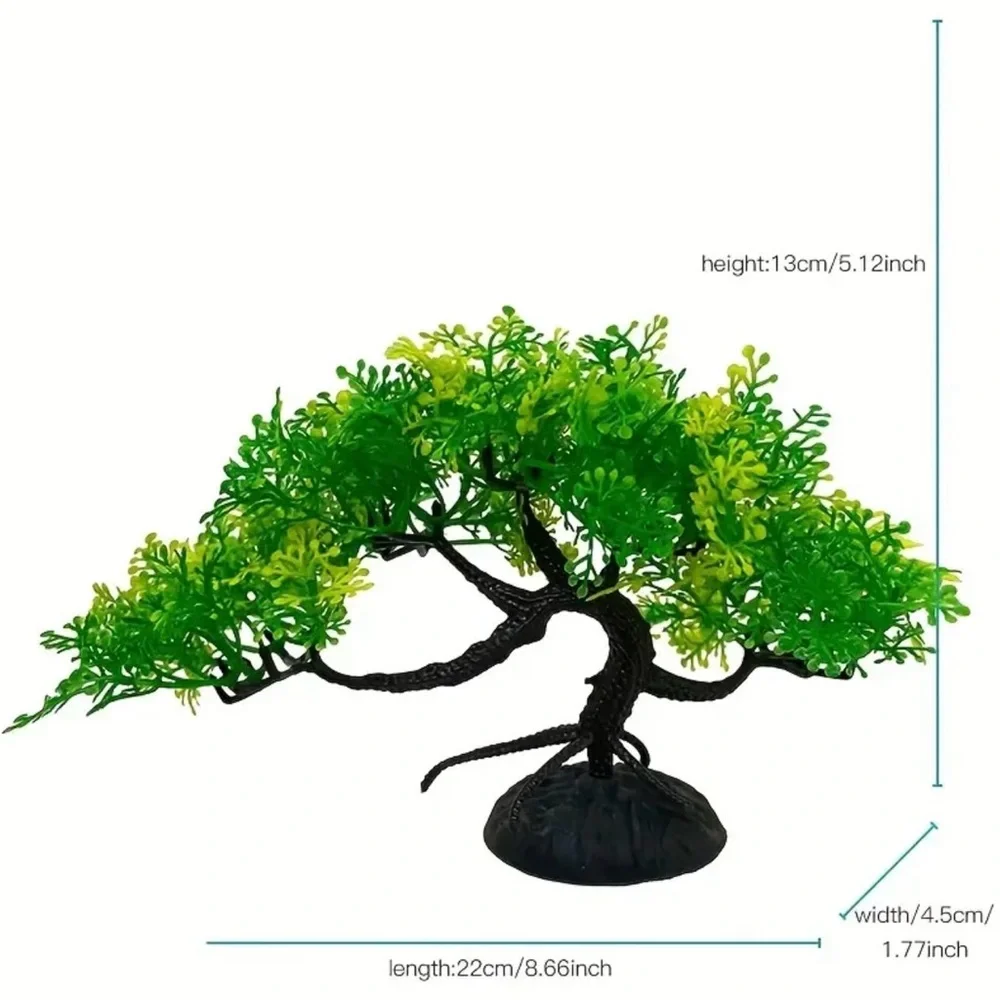 Bonsai tree fishtank accessory beautiful brand new fish tank artificial plant